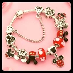 Mickey Mouse Charm Bracelet
